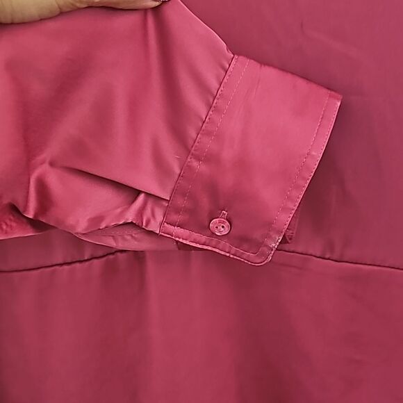 J. Peterman Double Peplum Tunic Dress Plum Purple Size 20 - Picture 8 of 13